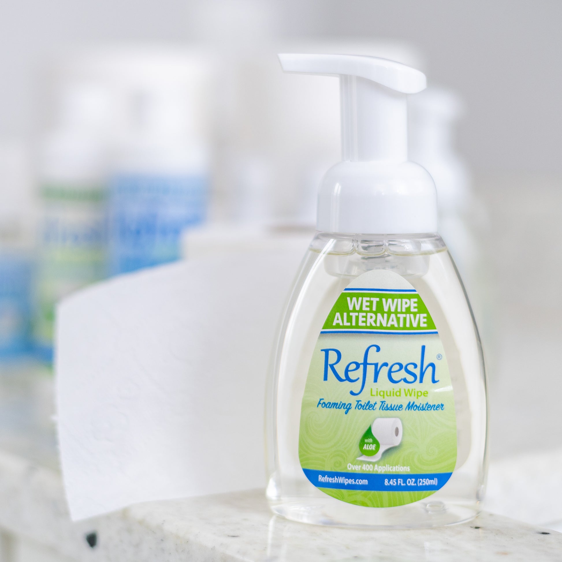 refresh toilet paper foam for home