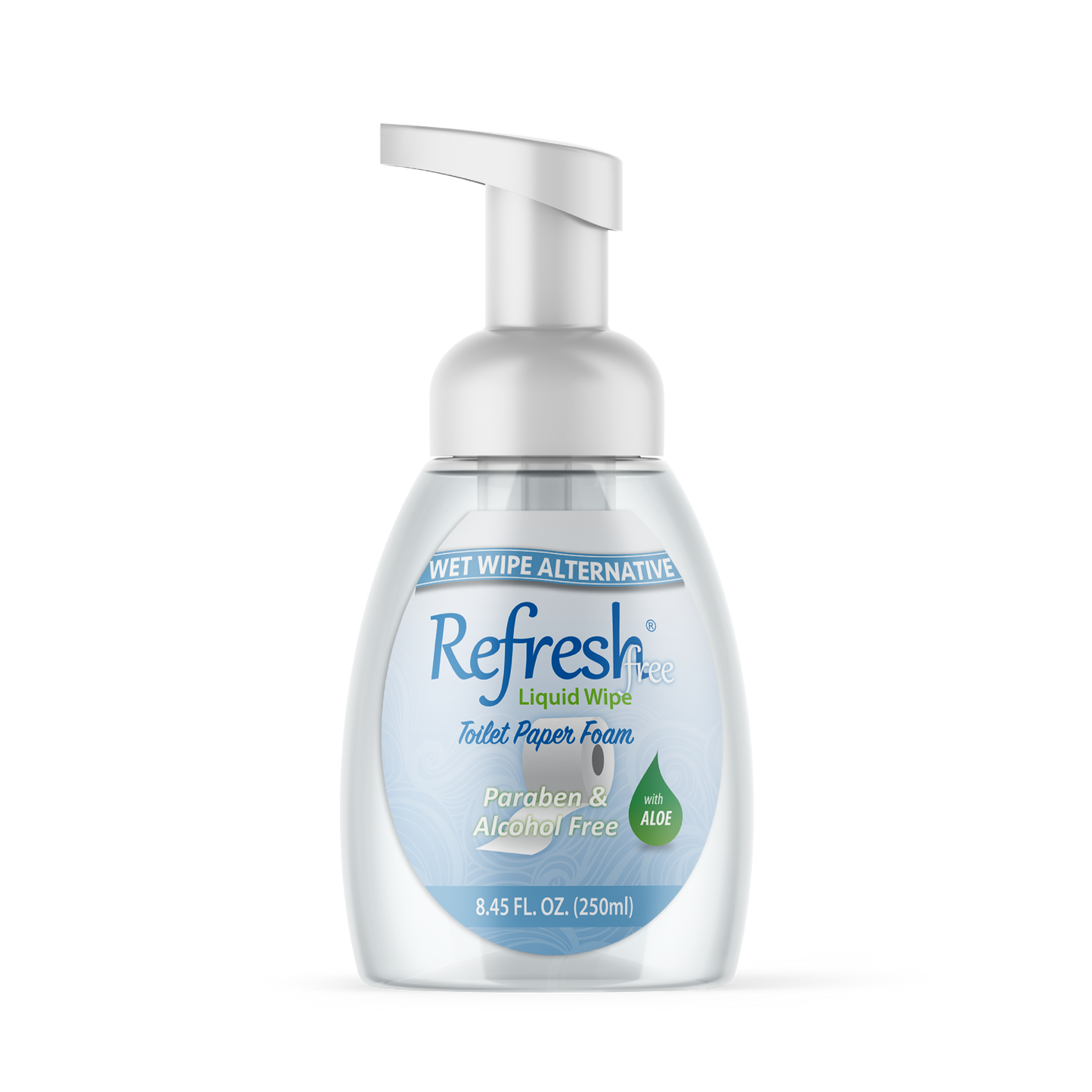 Refresh Liquid Wipe Free - Alcohol & Paraben Free for Home 250ml