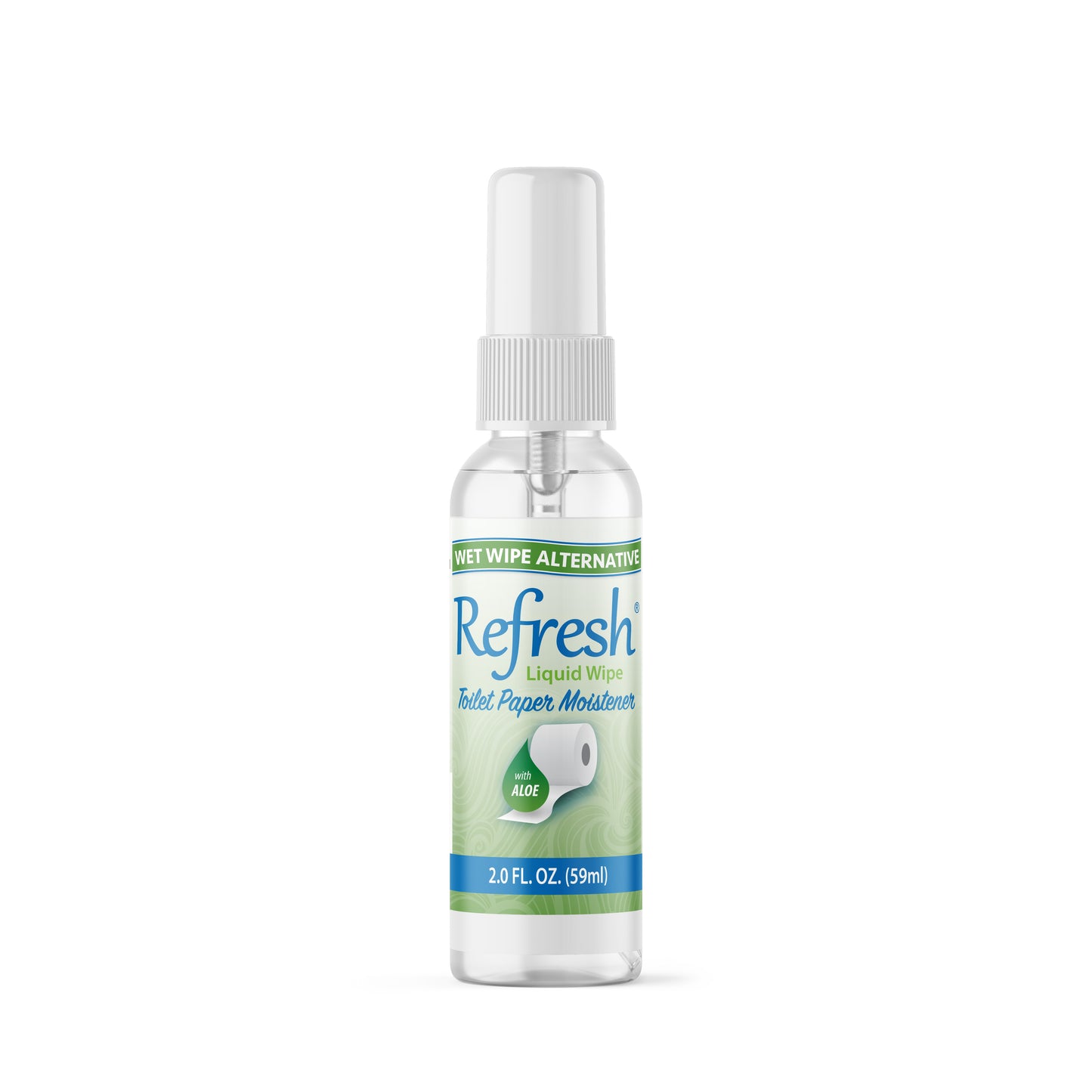 Refresh Liquid Wipe - Original Formula 2oz Spray Bottle