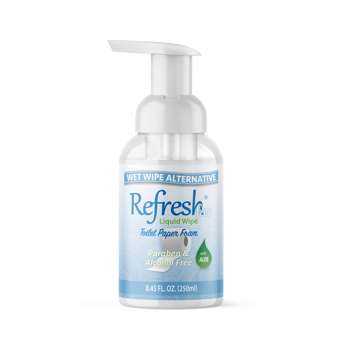 Refresh Liquid Wipe Free - Alcohol & Paraben Free for Home 250ml