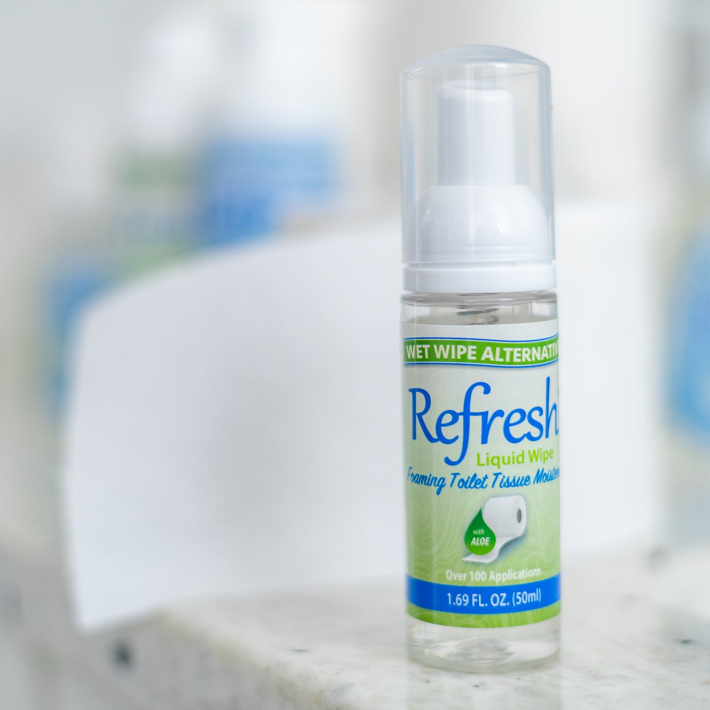 Refresh Liquid Wipe - Original Formula 50ml 3-Pack